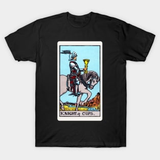 Card #47 - Knight Of Cups - Rider Waite Smith Tarot T-Shirt